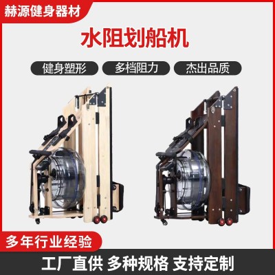 批发家用健身房可折叠室内健身器材小型划船器有氧器材风阻划船机图3