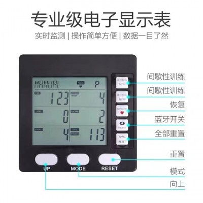 小型健身器材室内划船器商用风阻划船器单轨新款多档风阻划船机图2
