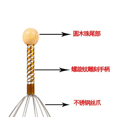 厂家直销头部按摩爪灵魂提取器钢丝头摩按摩器八爪鱼头部按摩器图3