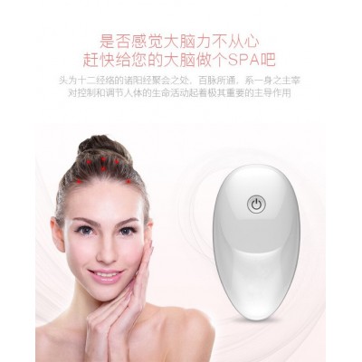 头部颈部按摩梳一键操作小巧美观便于携带缓解头部颈部疲劳图2
