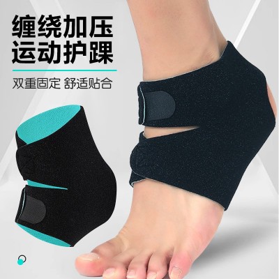 运动护踝潜水料OK布开放式加压护踝可调节防扭伤运动绑带护脚护踝图5