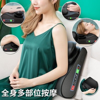 批发多功能全身颈椎按摩器肩颈腰背部按摩家用牵引电动枕头按摩仪图3