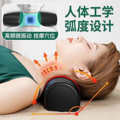批发多功能全身颈椎按摩器肩颈腰背部按摩家用牵引电动枕头按摩仪图4