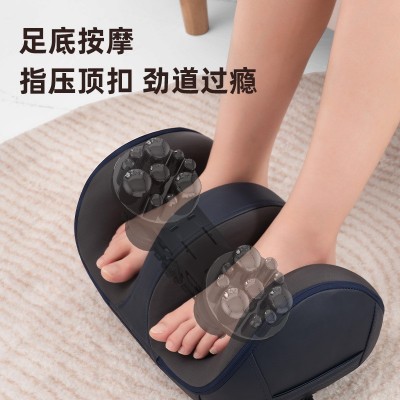 腿部按摩器小腿足底足疗机全自动揉捏家用脚底脚部热敷足部按摩仪图4