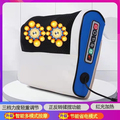颈椎按摩枕颈部按摩器仪肩颈腰部热敷多功能揉捏加热靠枕家用批发图4