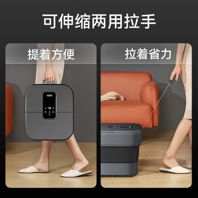HITH智能折叠泡脚桶全自动按摩足浴盆恒温加热泡脚盆足疗按摩洗脚图3
