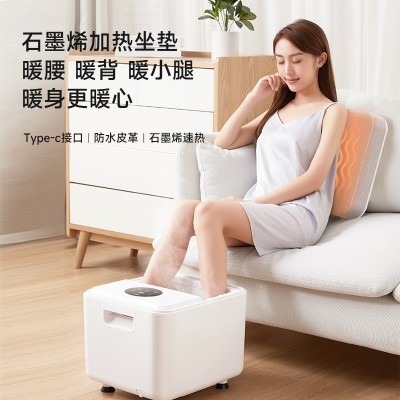 HITH泡脚桶家用全自动恒温加热洗脚盆保温智能电动按摩高深足浴器图3