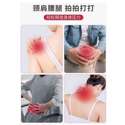 艾草锤手持经络按摩敲打养生锤颈椎腰部艾灸锤艾草按摩捶厂家批发图2