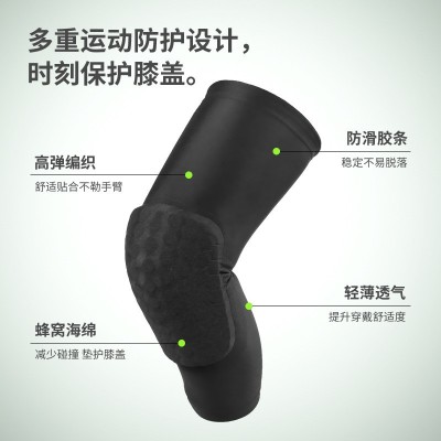 批发成人护膝蜂窝护膝盖保暖护腿套护具弹力户外运动护膝清仓图4
