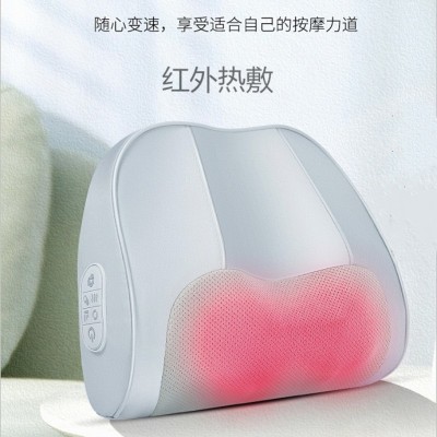 抖音款按摩枕 网红带货爆款按摩器颈部腰部按摩器专利款 按摩枕图2
