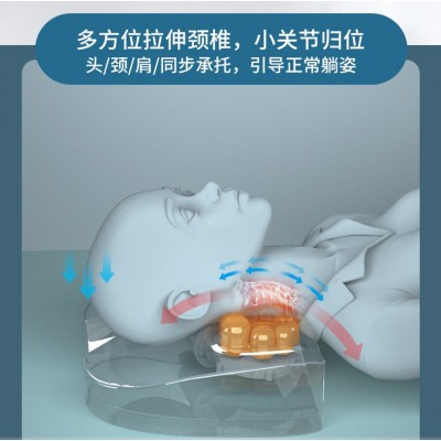 抖音款按摩枕 网红带货爆款按摩器颈部腰部按摩器专利款 按摩枕图4