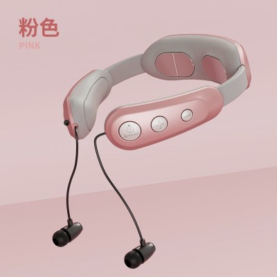 厂家直销蓝牙耳机颈椎按摩器颈椎仪肩颈脖子护颈仪颈部颈椎按摩仪
