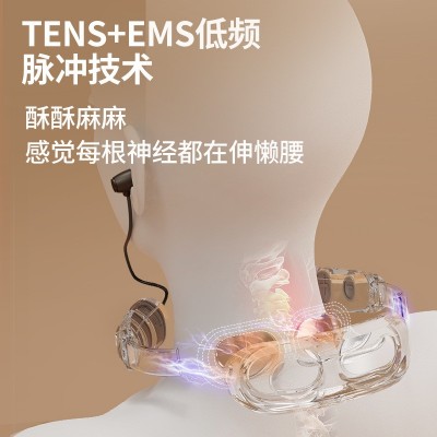 厂家直销蓝牙耳机颈椎按摩器颈椎仪肩颈脖子护颈仪颈部颈椎按摩仪图3