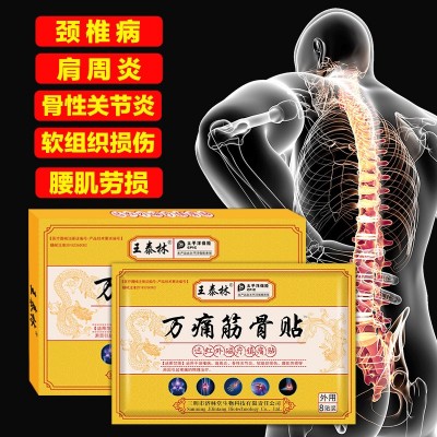 电商热卖万痛筋骨贴膏药跑江湖摆地摊便宜产品会销小礼品自发热贴图3