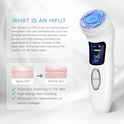 四代 MINI HIFU 迷你超声刀 精雕仪 热能 EMS 微电脉冲美容仪 跨图3