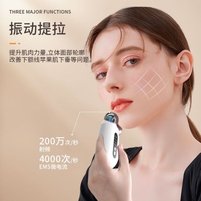 跨境脸部提拉仪家用微电流震动导入仪滚轮按摩器女嫩肤电动美容仪图5