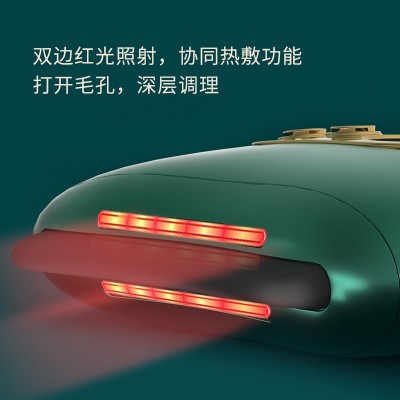厂家批发敏煌砭石刮痧板电动面部提拉按摩美容微电流导入仪经络刷图2