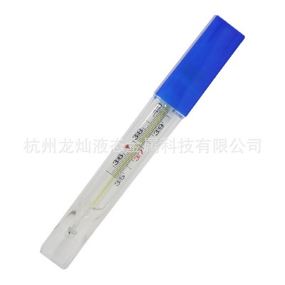 厂家直发无汞玻璃体温计出口英文非电子医用婴儿童宝温度大刻度表图3