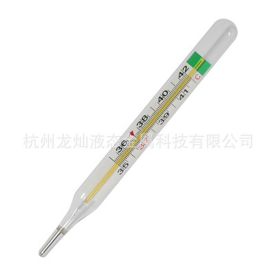 无水银非电子大刻度玻璃体温计成人温度计腋下大号表家用图2