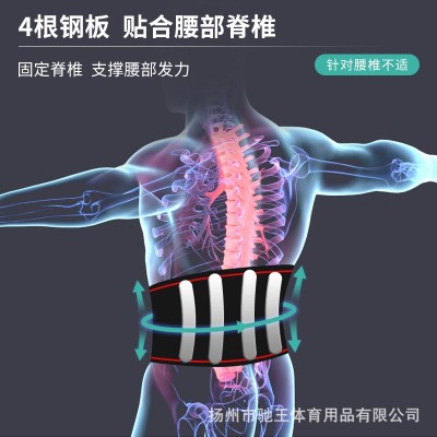 钢板支撑磁石发热护腰腰间盘突出固定支撑成人护腰带加压热敷护腰图4