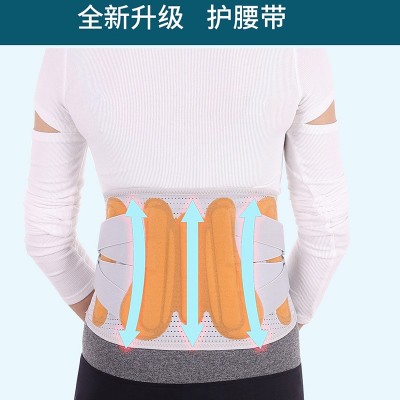 运动护腰保暖护腰带健身收腹带束腰跑步透气支撑腰间盘突出护腰带图2