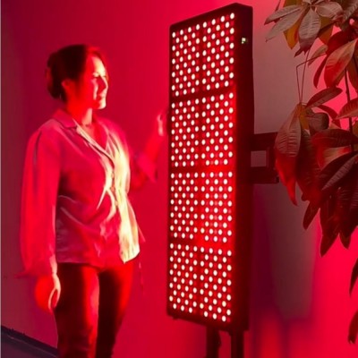 AZURE源头工厂2400W 5W双芯跨境电商外贸款LED家用红外线光红光灯图1