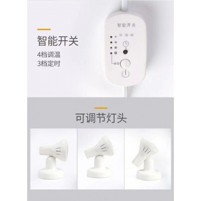 汽车测试烤灯太阳膜隔热测试仪透明250W150W定时调温红外线灯座图3