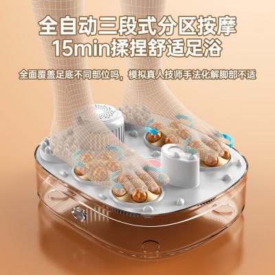 泡脚桶家用全自动加热恒温深桶员工礼品电动遥控足疗按摩器足浴盆图3