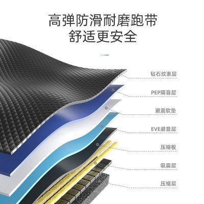 源头工厂F200新款家用电动走步机健身器械健身器材室内电动跑步机图4