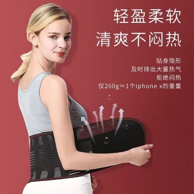 护腰带腰间盘凸出固定带钢板支撑腰围收腹夏季薄款男女腰托批发图4
