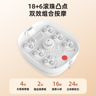 金正可折叠泡脚桶全自动加热恒温足浴盆家用便携式电动按 摩洗脚桶图5