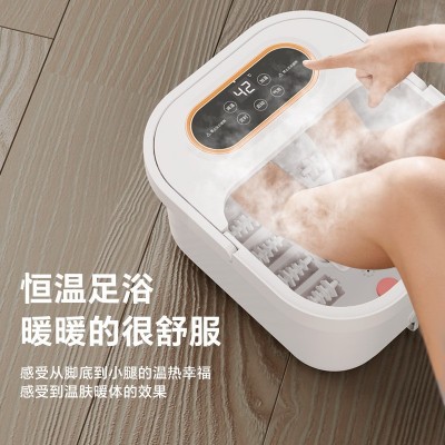 金正折叠加热泡脚桶家用自动加热泡脚盆便携式恒温款电动按摩足浴图3