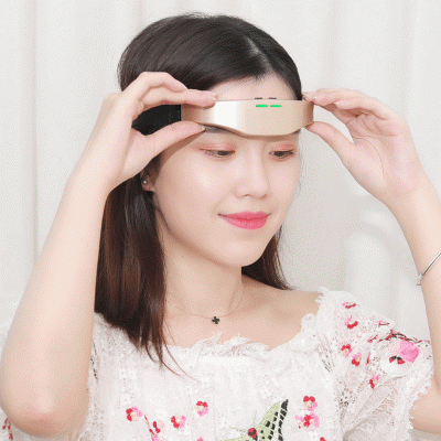 头部按摩器智能睡眠仪EMS按摩仪 新款便携无线微电流头部睡眠仪图4