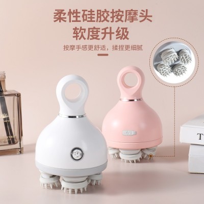 头部按摩器充电动抓头神器迷你电动猫咪头皮按摩器宠物按摩仪撸猫图2