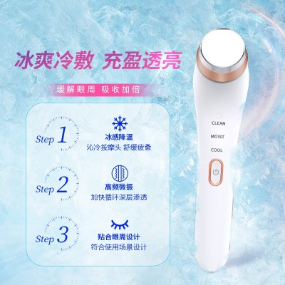 离子冷热导入仪家用脸部冰锤冷敷仪嫩肤眼部去水肿震动按摩美容仪图2