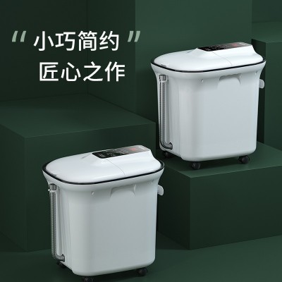 康佳足浴盆加热泡脚桶电动按摩深桶家用泡脚盆全自动加热恒温批发图1