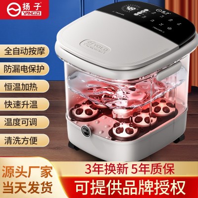 康佳工厂足浴盆电动按摩泡脚桶家用自动加热按摩高深桶足浴桶代发图2