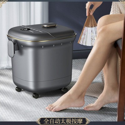 新款家用足浴桶恒温泡脚桶家用自动加热足疗桶电动按摩洗脚盆足浴图3