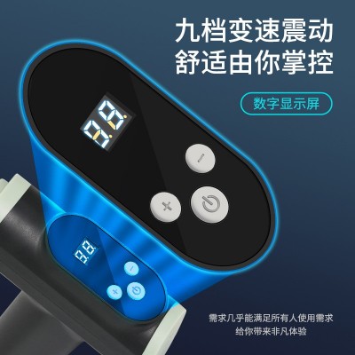 跨境高频震动筋膜枪工厂家用小型肌肉放松按摩器智能电动按摩仪图3