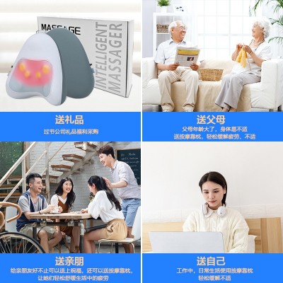 礼品按摩枕颈椎腰背部多功能锤击颈部靠枕家用全身腰椎揉捏按摩器图4