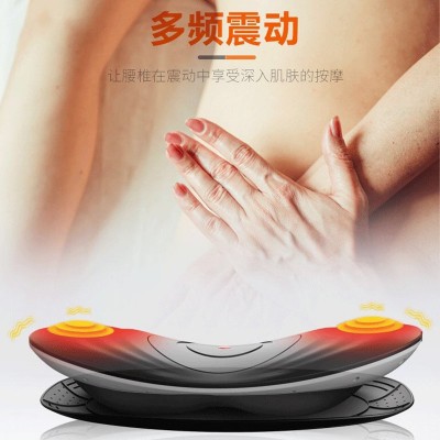 腰部牵引器加热按摩护腰 多功能智能腰椎牵引器 礼品采购厂家批发图5