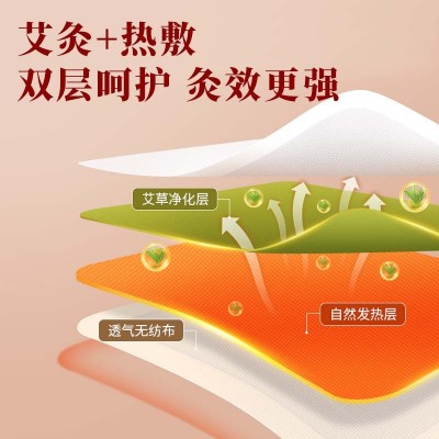 自发热艾灸贴颈椎贴艾草贴热灸贴肩颈贴儿童热敷贴三伏贴厂家图3