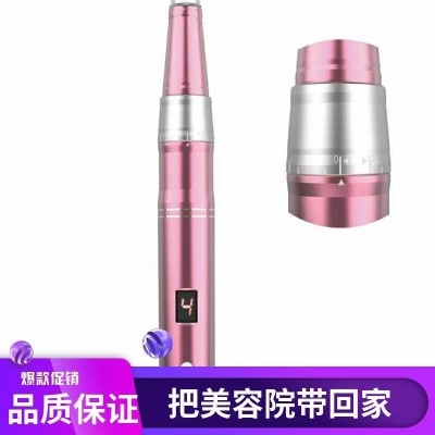 纳米电动微针美容仪器水光mts导入飞梭针头滚轮微晶笔家用按摩仪