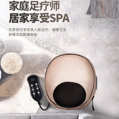跨境外贸全包裹家用足疗机多功能脚底按摩器 可拆卸面罩四季通用图3