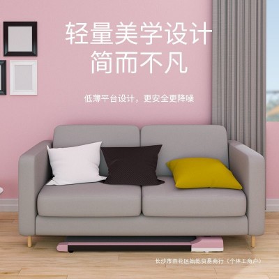 海斯曼简易跑步机室内减震家用款小型电动走路机室内走步机可折叠图4