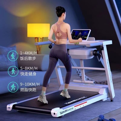 免安装电动跑步机家用款小型室内折叠走步机家庭静音减肥器材跨境图4