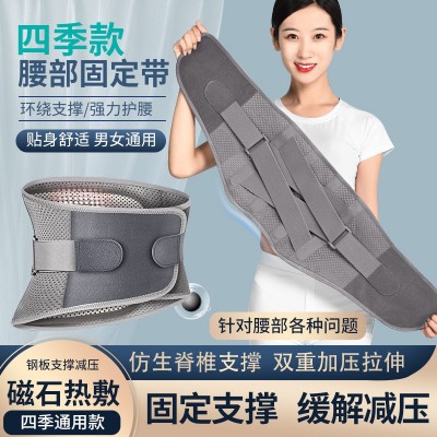 辰岐护腰 钢板护腰 透气护腰带 自发热护腰 热压护腰带图2