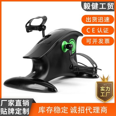 带蓝牙室内小型电动脚踏机腿部训练器家用静音老年踏步车图2