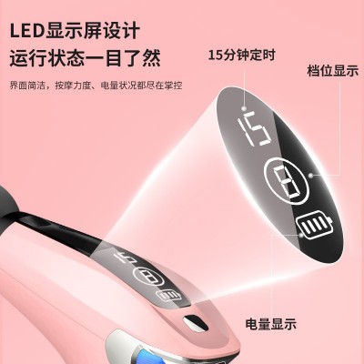 亚马逊筋膜枪迷你厂家跨境肌肉按放松摩器智能变速震动电动筋膜抢图4