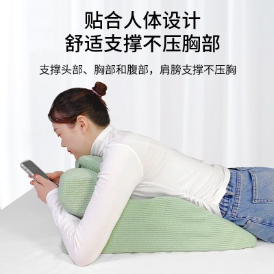 床上趴睡枕趴床神器记忆棉靠背枕趴着睡觉玩手机看书俯卧位趴枕头图3